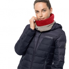 Jack Wolfskin Tube Scarf (Neck Scarf) Chilly Walk Loop made of warm, high-pile fleece light grey